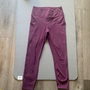 Fabletics Leggings in Rich Purple - powerhold “pureluxe”